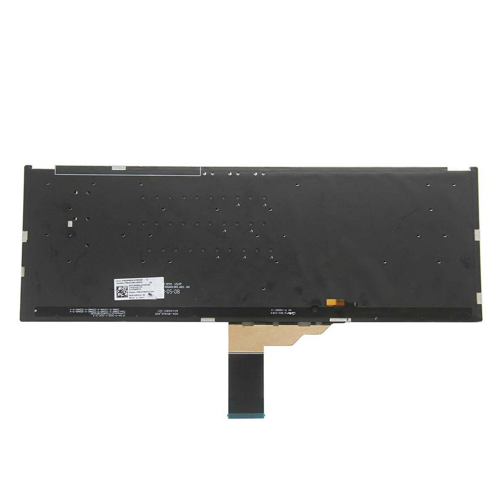 US Layout Backlit Laptop Keyboard for X512 X512FA Durable