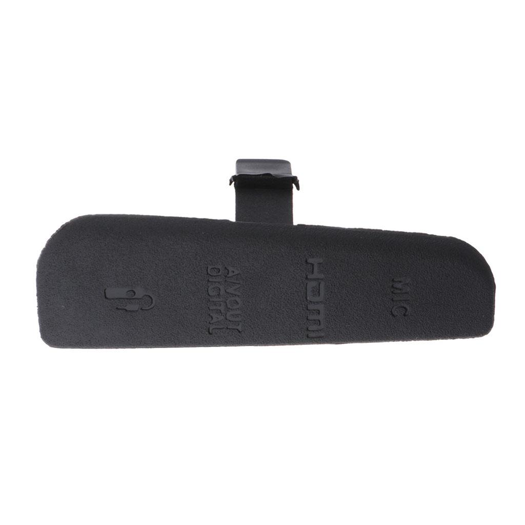 Interface Cap USB/MIC/HDMI/AV Rubber Cover Port Skin For EOS 60D