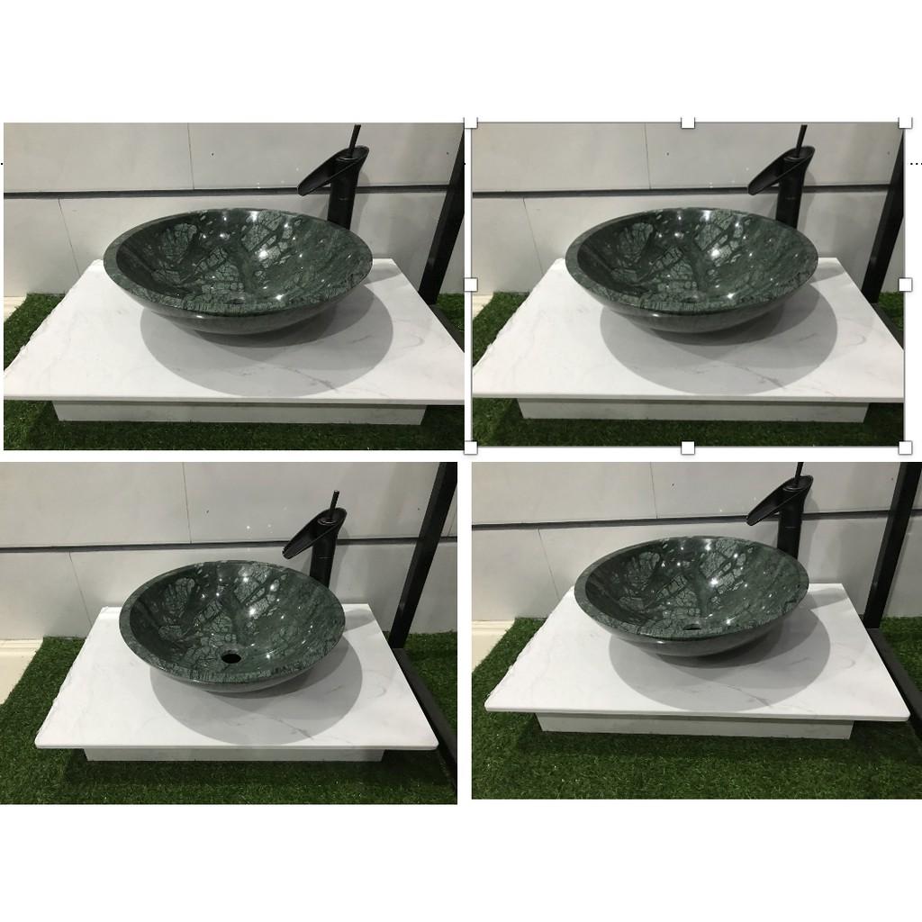 Chậu lavabo đá tự nhiên - lavabo đặt bàn đá thiên nhiên