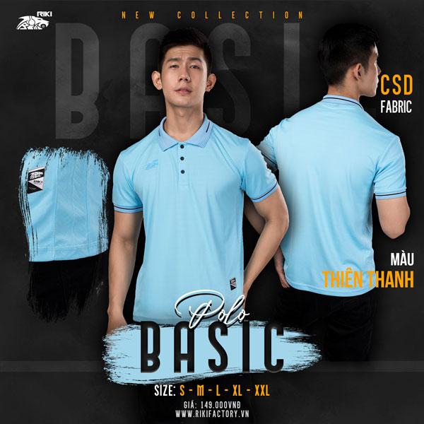 Áo Thể Thao, Áo Polo Riki Basic