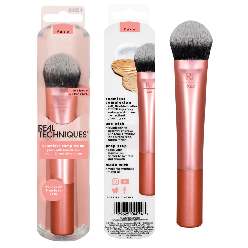 Cọ tán nền và kem lót Real Techniques seamless complexion brush