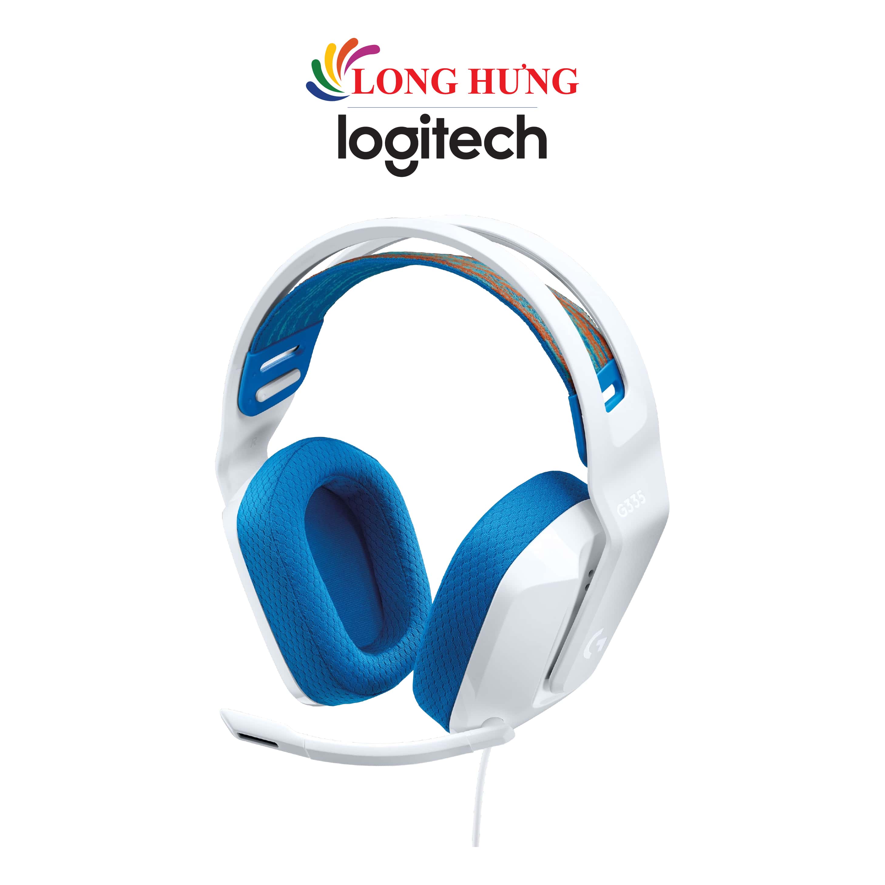 Tai nghe chụp tai có dây Gaming Logitech G335 - Hàng chính hãng