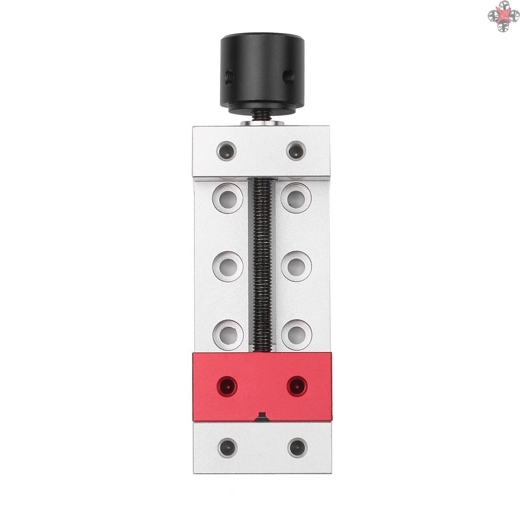 2-Inch Mini Drill Press Vise Flat Clamp C Clamp Bench Vise for Carving Engraving Machine Walnut Jewelry Watch Repairing
