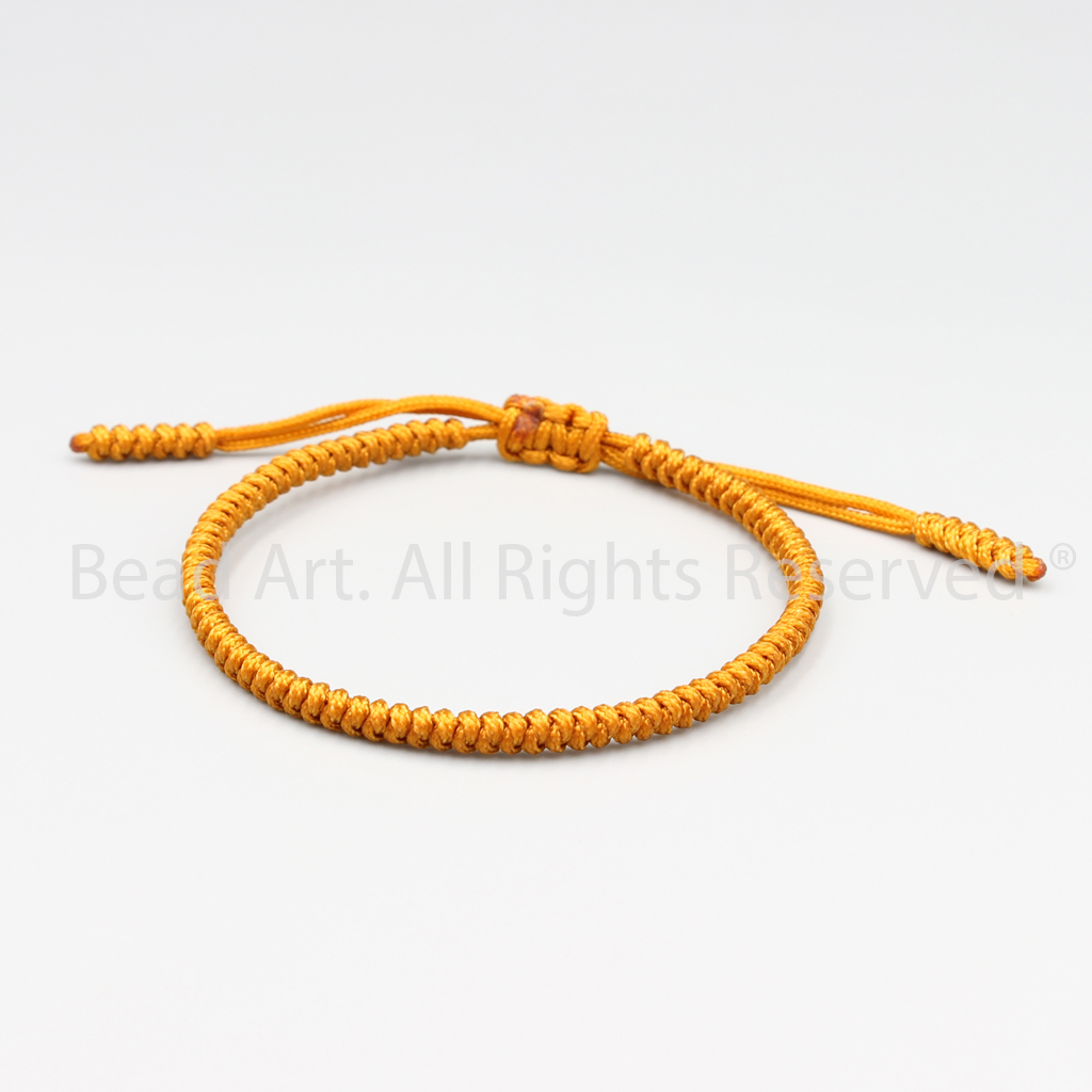 Vòng Tay Thắt Dây Phong Cách Tibet Handmade , Vòng Tay Phong Thuỷ - Bead Art
