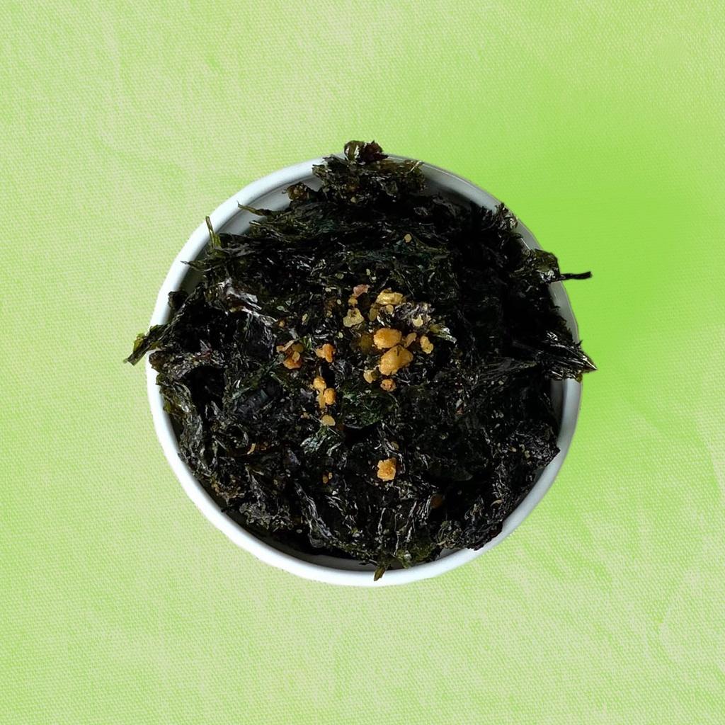 Rong Biển Sấy Khô Vị Tỏi Ớt Ăn Vặt Lành Mạnh 100g