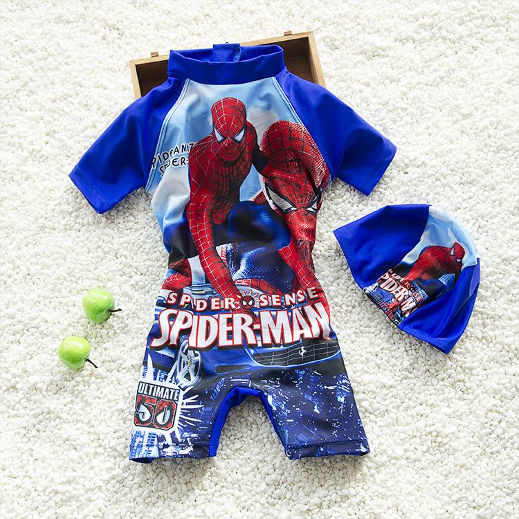 Cậu Bé Một Món Phù Hợp Với Đồ Bơi Trẻ Em Hoạt Hình Đồ Bơi Đi Biển 2-9 Năm Kid Nữ Tay Ngắn Bơi Tắm Cho Bé phù Hợp Với