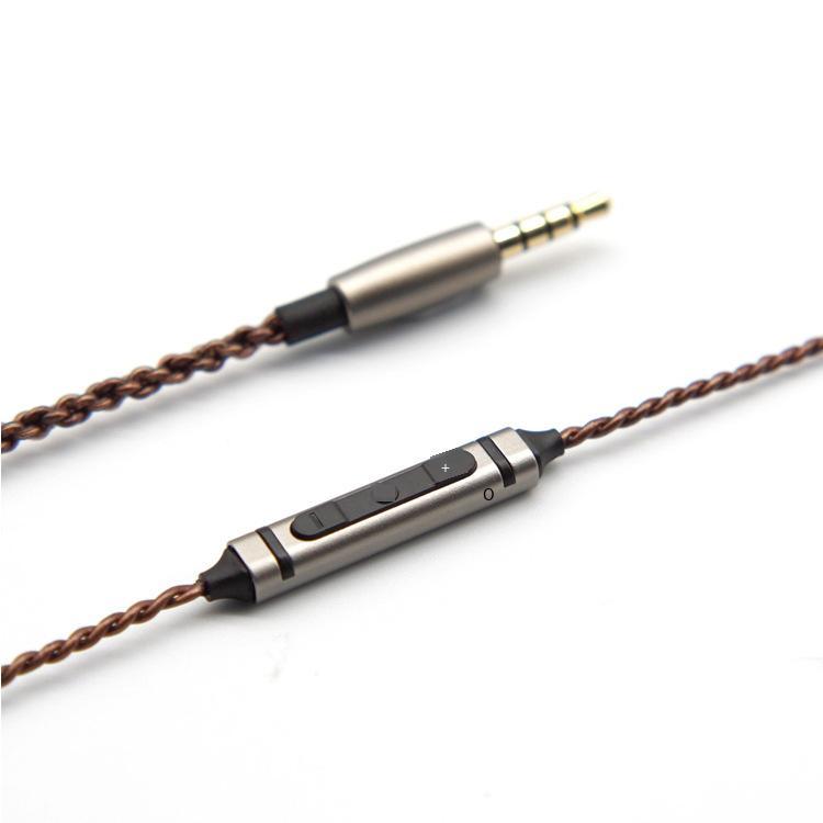 Phong cách mới nhất FAAEAL Zhensheng dòng điện thoại di động điều khiển tai nghe nút tai HIFI MX500 tai nghe đầu phẳng tai nghe loa siêu trầm có dây