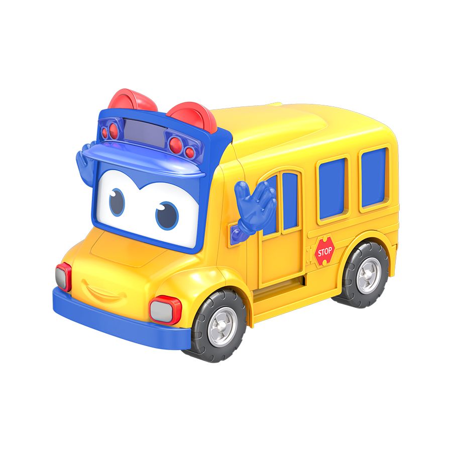 Đồ Chơi GOGOBUS Bộ Playset Xe Buýt Đến Trường Gogo Bus YS3023A