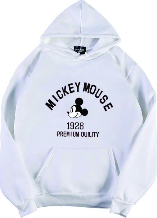 ÁO HOODIE NỮ IN CHUỘT MICKEY