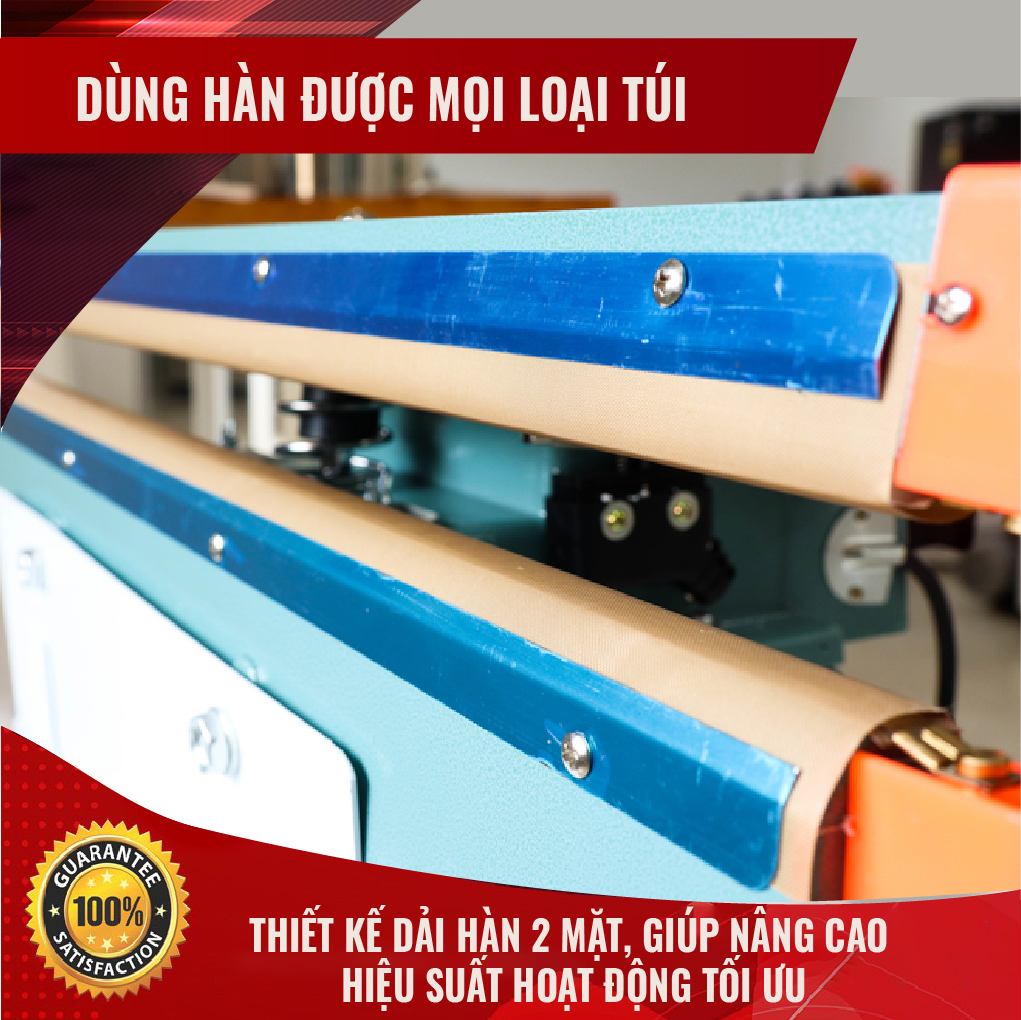 Máy Hàn Miệng Túi Dập Chân FS02 Từ SGE. Máy Có Công Suất Cao, Gia Nhiệt Nhanh, Dùng Được Cho Mọi Loại Túi. Hàng Nhập Khẩu Chính Hãng SGE Thailand. Máy Được Tặng Kèm 1 Bộ Dây Hàn Dự Phòng