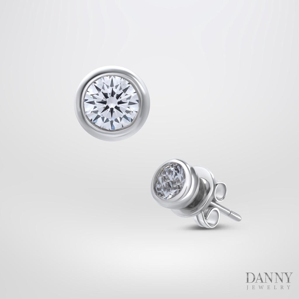 Bông Tai Danny Jewelry Bạc 925 Đính Đá CZ BT0043