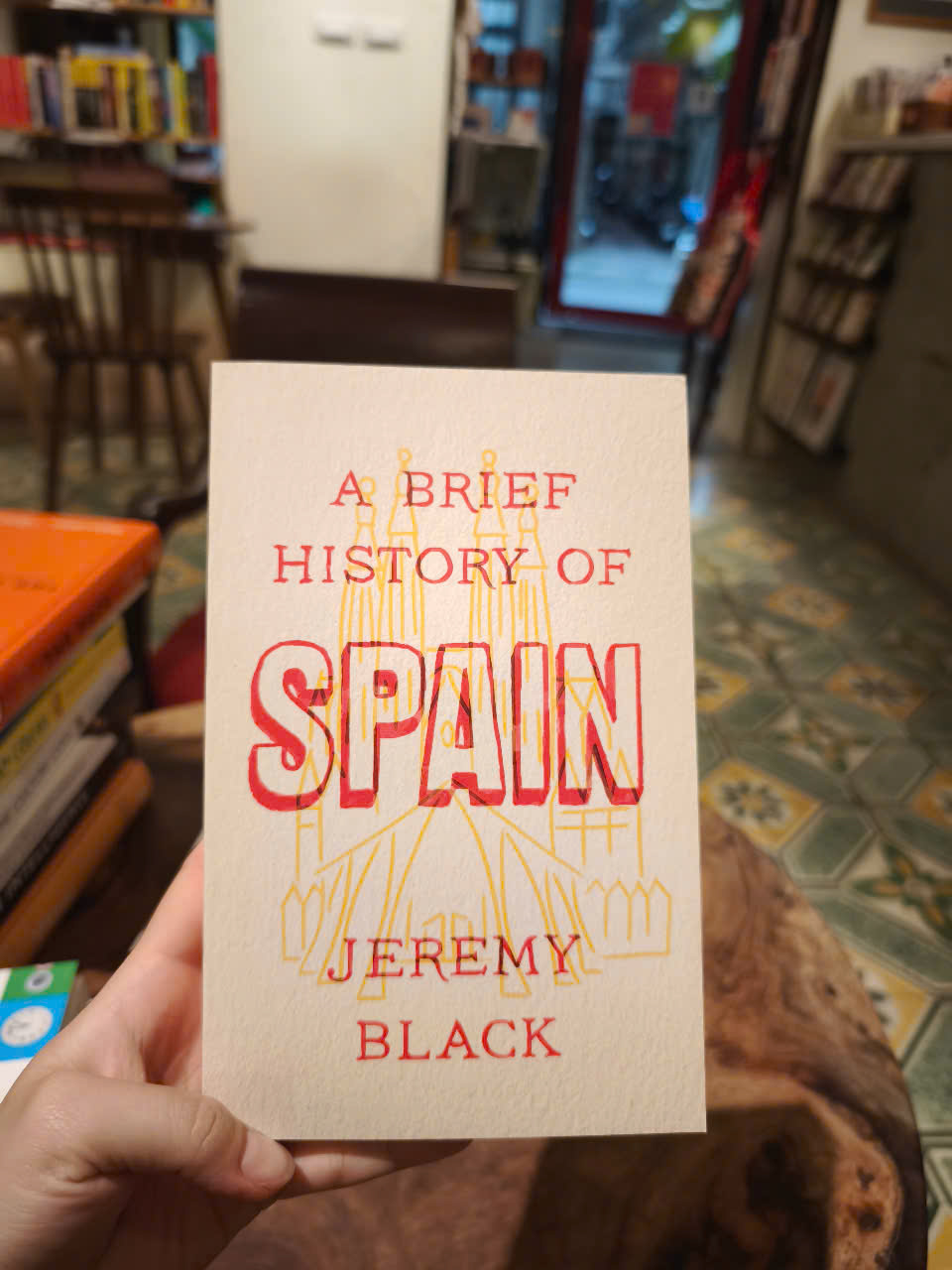 Sách - A Brief History of Spain by Jeremy Black - History/ Nonfiction in English