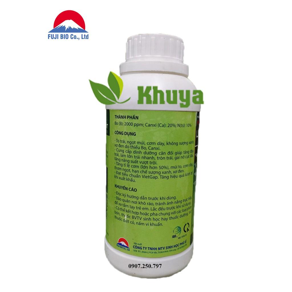 Phân bón vi lượng Lớn Trái Mít 500ml Lớn trái - Hạn chế xơ đen - Sượng xanh