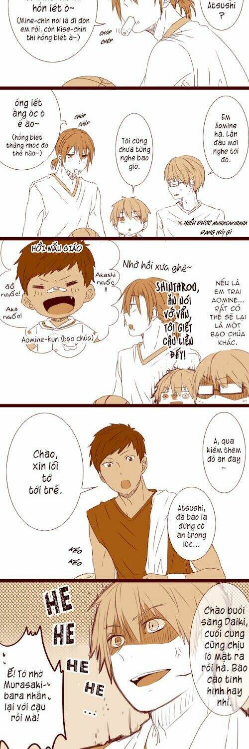 kuroko – tuyển thủ vô hình: my little brother chapter 3 2