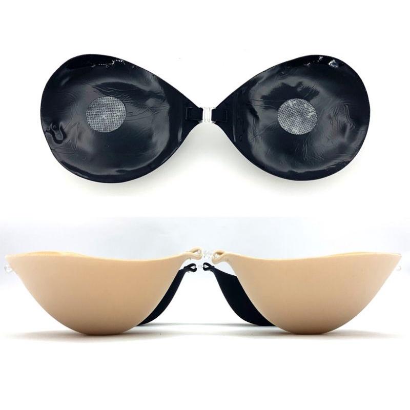 Áo lót dán cài trước mút dày 6cm dính siêu chắc an toàn cho da - miếng dán ngực đệm siêu dày