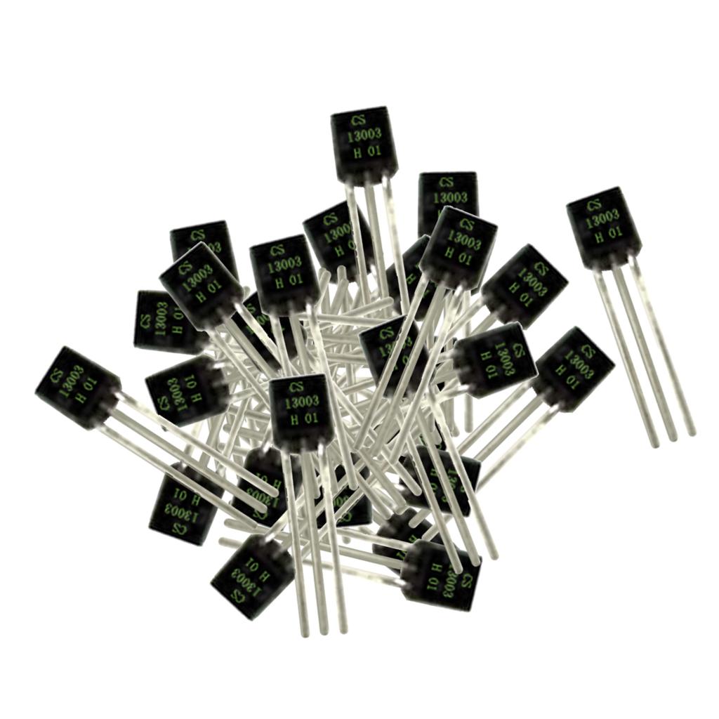 100 Miếng Điện Tử Hiện Nay Bóng Bán Dẫn Triode 13003 400V 1A 0.8 W NPN TO-92