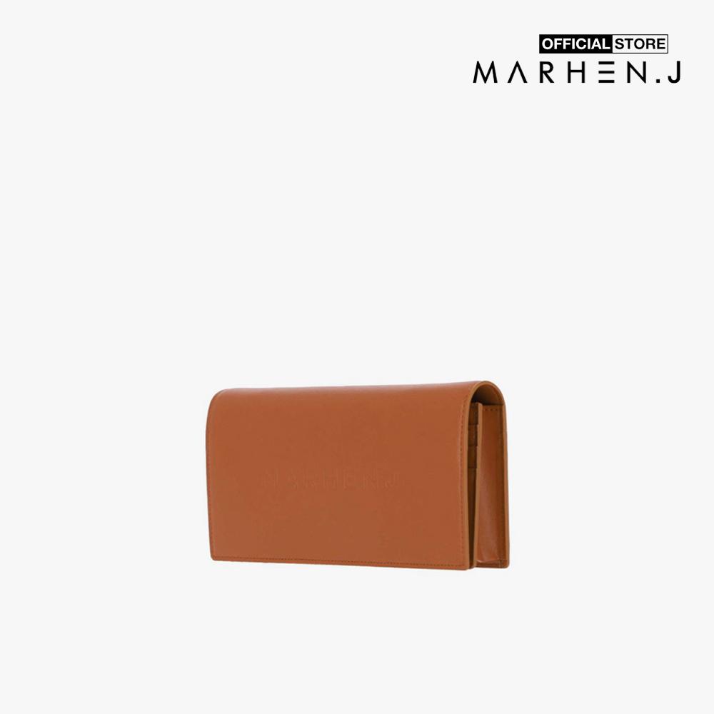 Marhen.J - Túi đeo chéo nữ nắp gập phom chữ nhật Marilyn MJ22BMALYN-BO
