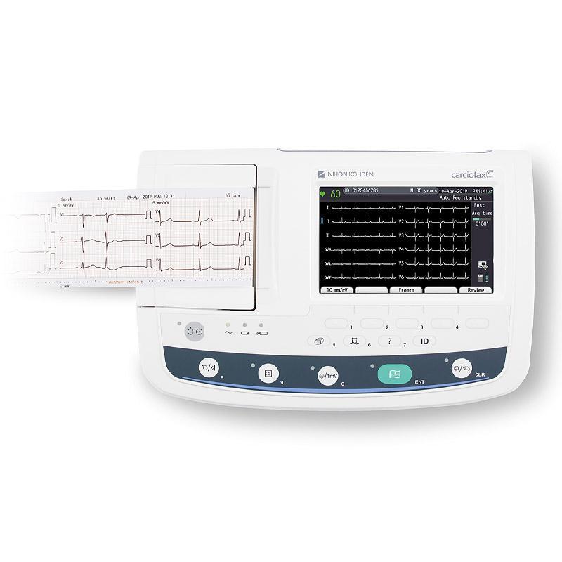 Máy điện tim 3 cần NihonKoden ECG3150 xuất xứ Nhật Bản.