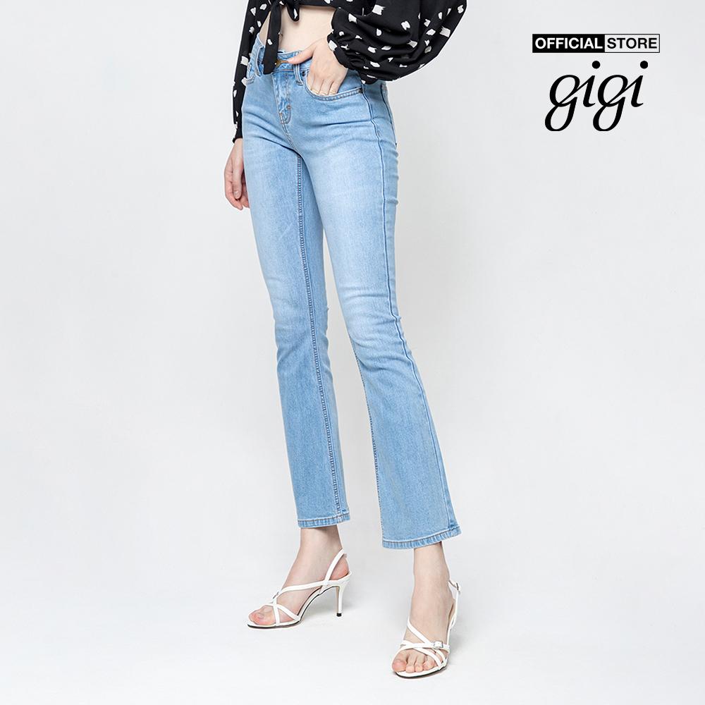 GIGI - Quần jeans nữ ống loe High Waisted Flared G3102J202323