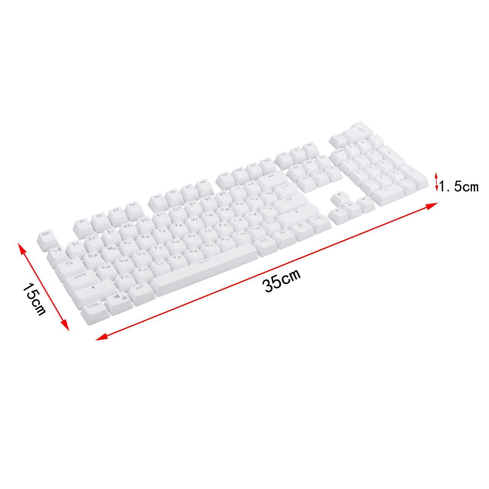 104 Key Caps PBT US Layout  for  Mechanical Gaming Keyboard