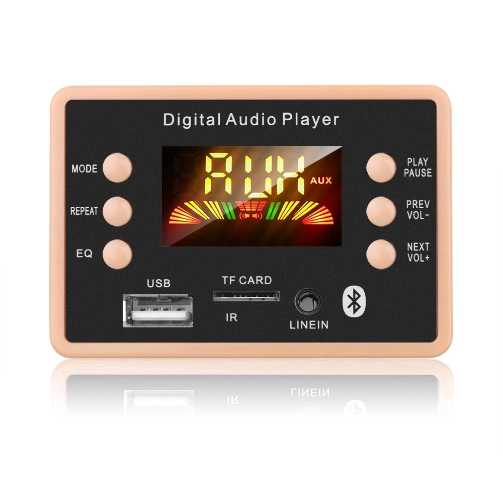 Mô Đun Giải Mã Âm Thanh Mp3 5v 12v Bluetooth 5.0 Mp3 Tf Usb Aux Fm