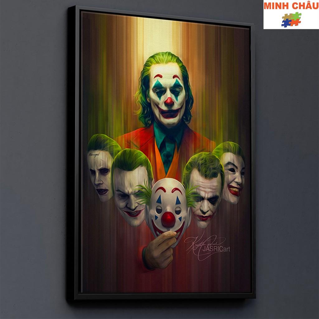 Tranh Canvas | Tranh treo tường trang trí SIÊU ANH HÙNG -THE JOKER 10