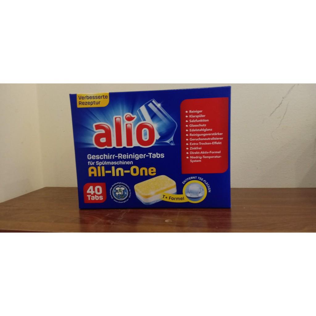 Viên rửa bát Alio 40 viên nhập khẩu Đức