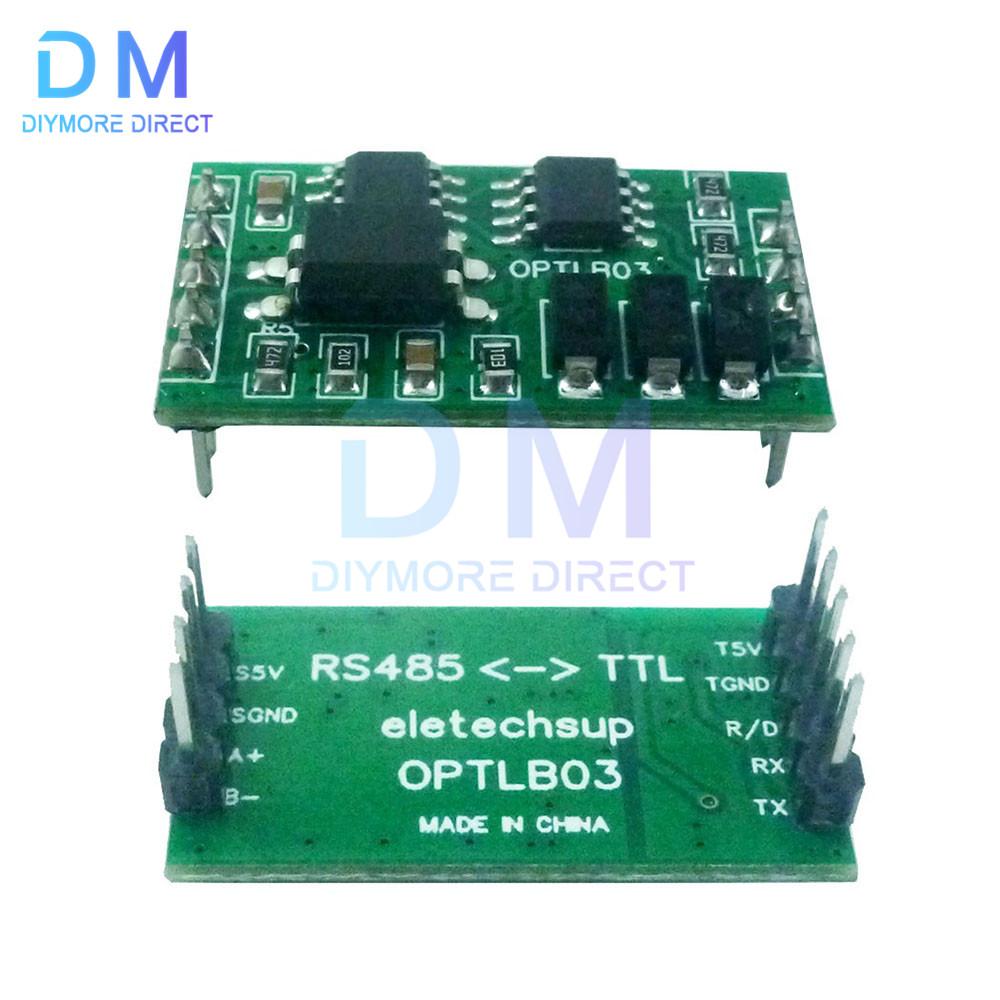UART Bị Cô Lập Giao Tiếp Chống Sét Mô Đun Công Nghiệp RS485 Biến TTL232 Mô Đun Cho Arduino