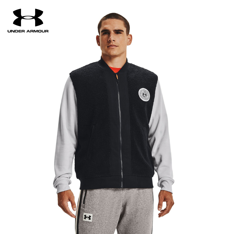 Áo khoác thể thao tay dài nam Under Armour Rival Fleece Alma Mater - 1366300-001