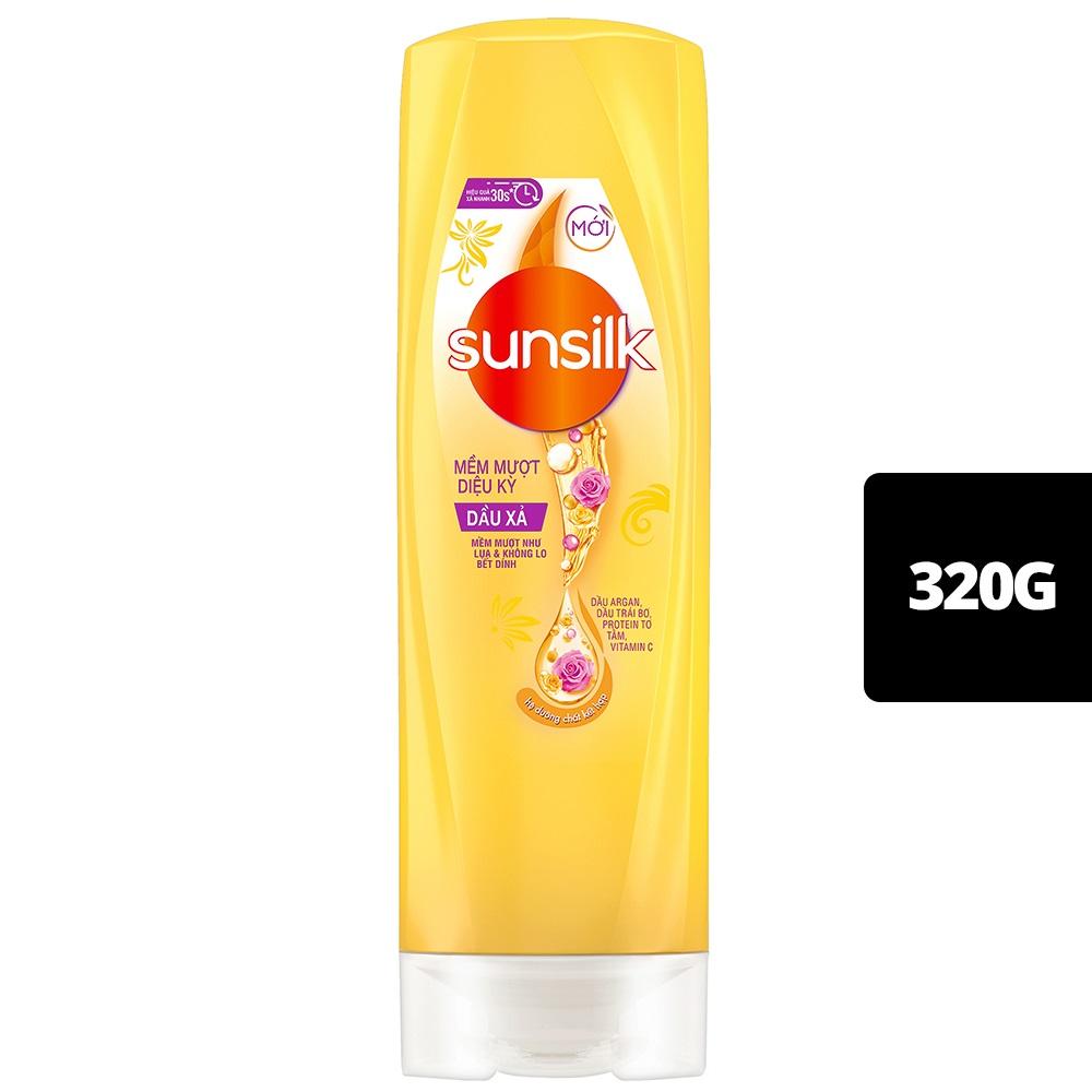 Dầu Xả Sunsilk Mềm Mượt Diệu Kỳ Cho Toc Khô Xơ Chai 320g 113539 – 8934868156871