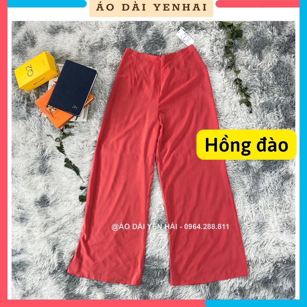 Quần LỤA NHẬT nhiều màu mặc kết hợp với áo dài truyền thống
