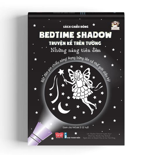 Sách - Chiếu bóng - Bedtime shadow - 10 chủ đề - Đinh Tị Books