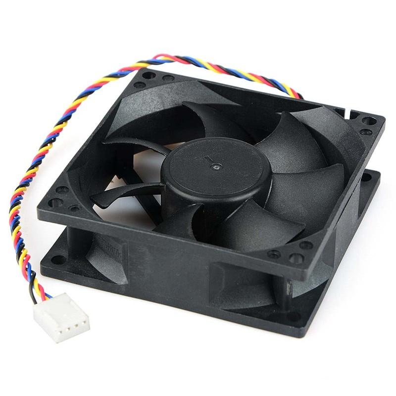 Quạt Tản Nhiệt Thủy Lực Avc 8025 80mm X 80mm X 25mm Dl08025R12U 12v 0.50a 4wire 4pin