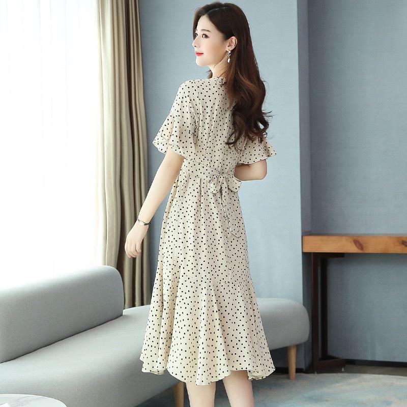 ĐẦM XÒE BIG SIZE DỰ TIỆC SANG CHẢNH THỜI TRANG HÀN QUỐC SIÊU XNH TÔN DÁNG CHO CÁC CHỊ EM