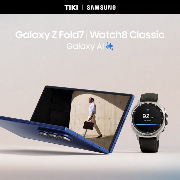 Điện thoại Samsung Galaxy Z Fold7, Điện thoại AI, Camera 200MP, Màn hình 8.0&quot; tối ưu đa nhiệm, Mỏng nhẹ nhất - Hàng Chính Hãng