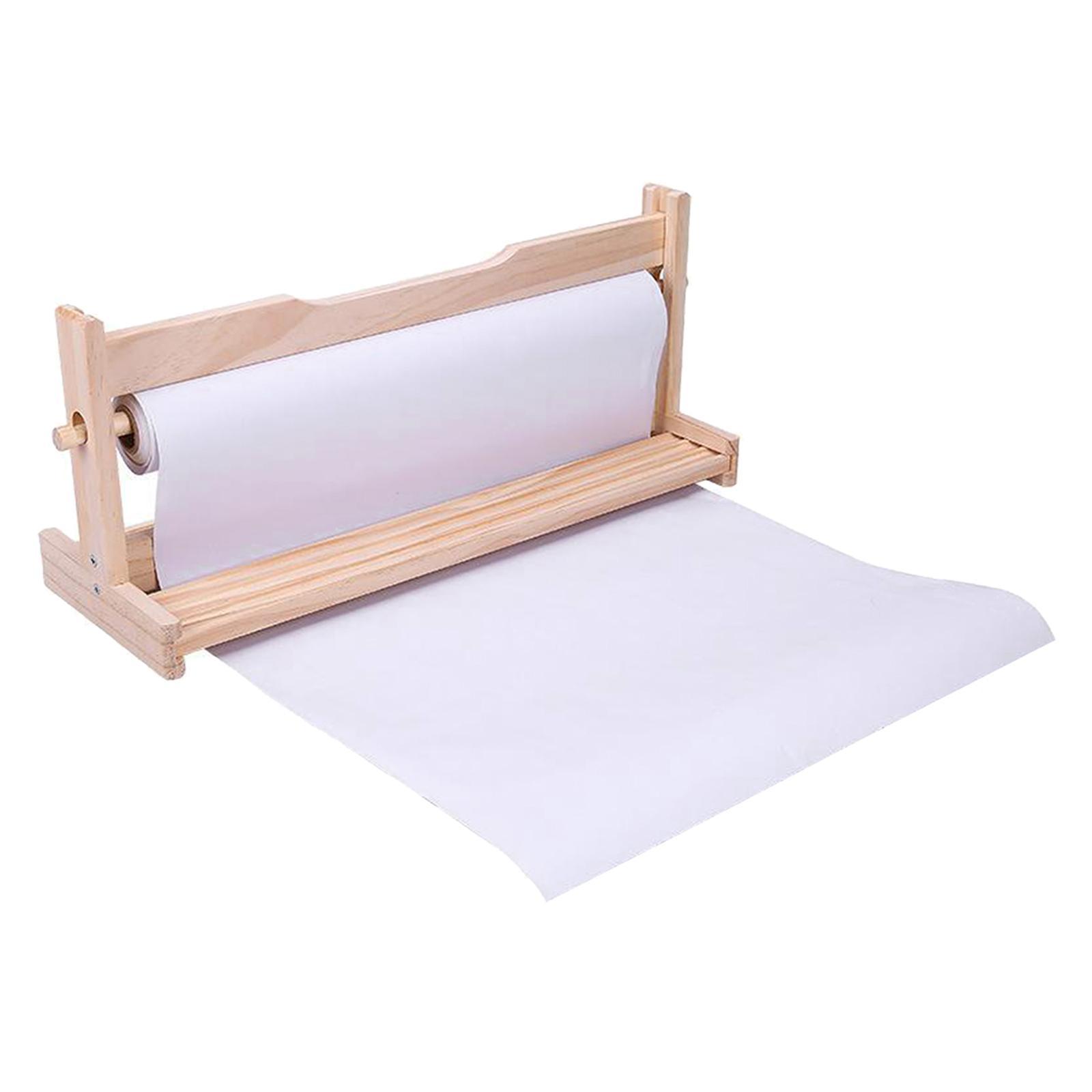 2x Paper Roll Dispenser Arts Crafts Easel Paper Roll for Kids Sketching Painting