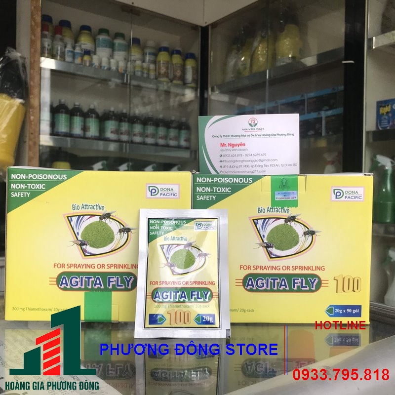 Thuốc diệt ruồi dạng bả Agita fly 100- 400g