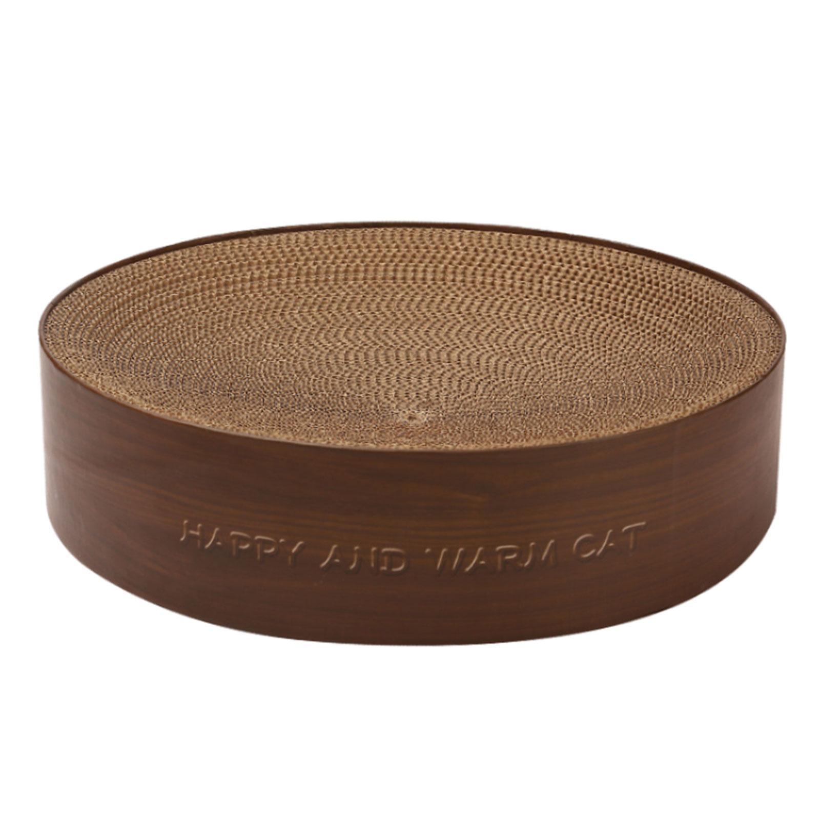 Cardboard Cat Scratcher Bed Scratch Pad Nest Corrugated Scratching Board, Training Toy for Furniture Protection