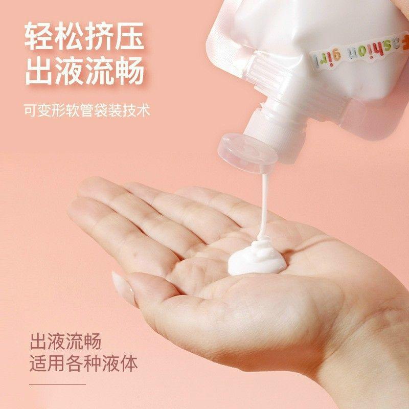 Túi đựng dầu gội, Đựng sữa tắm, Túi Chiết mỹ phẩm Nhỏ Gọn Dùng Khi Đi Du Lịch