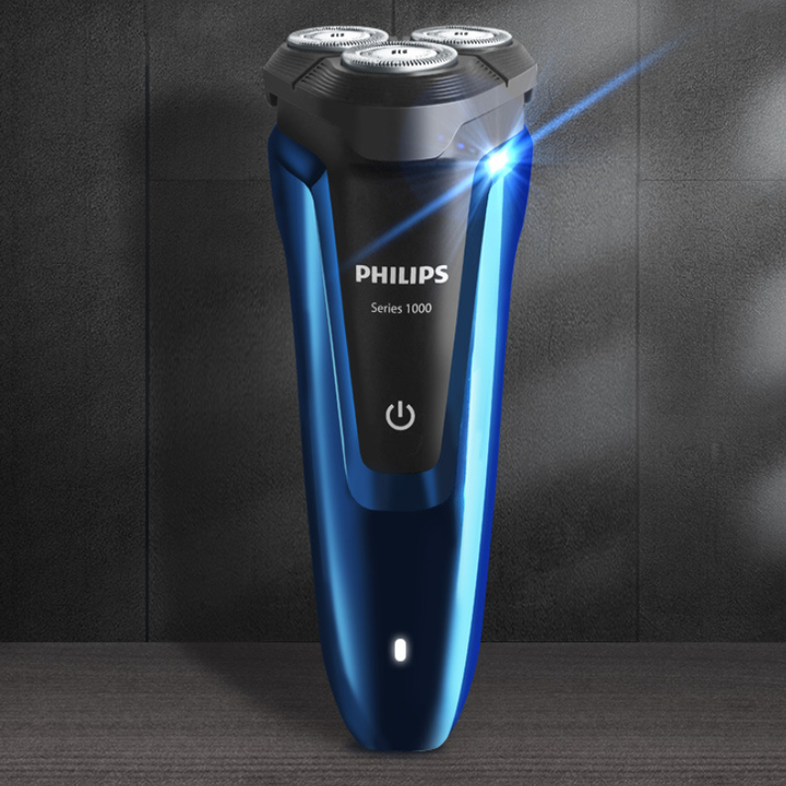 Máy cạo râu khô và ướt cao cấp thương hiệu Philips S1050 - HÀNG NHẬP KHẨU