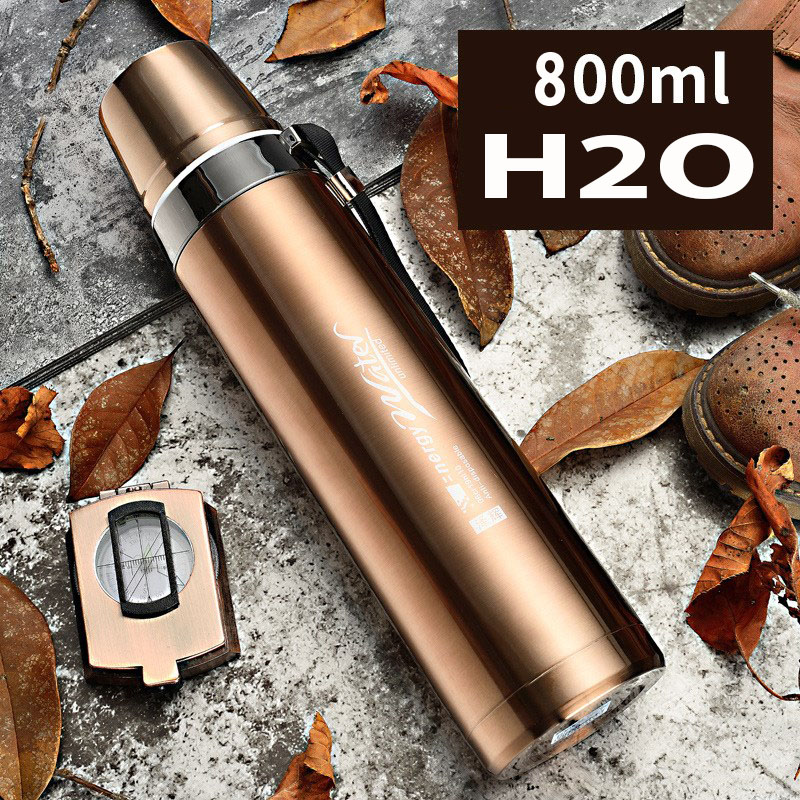 Bình Giữ Nhiệt H2O Vacuum Flask Inox Dung Tích 800ml