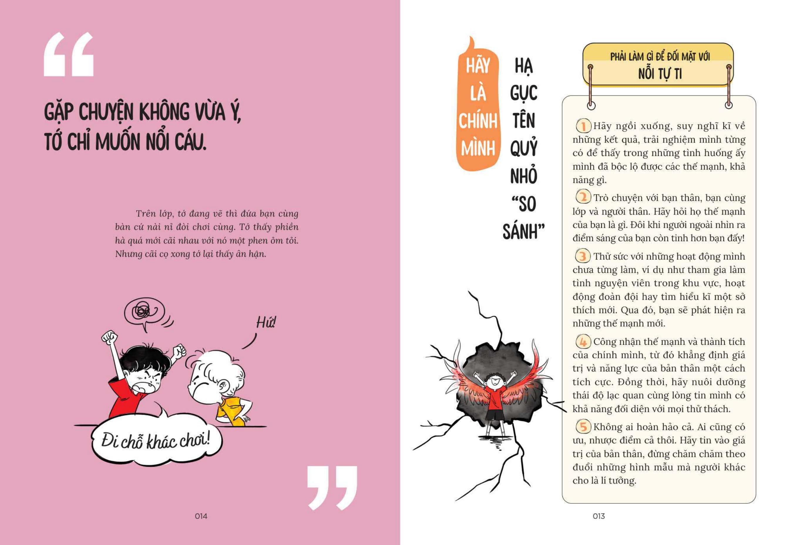 Sách - Tớ Tự Tin Vượt Qua Thử Thách - Rèn Khả Năng Quản Lí Cảm Xúc - Những Bài Tự Rèn Luyện Không Thể Thiếu Cho Học Sinh Tiểu Học