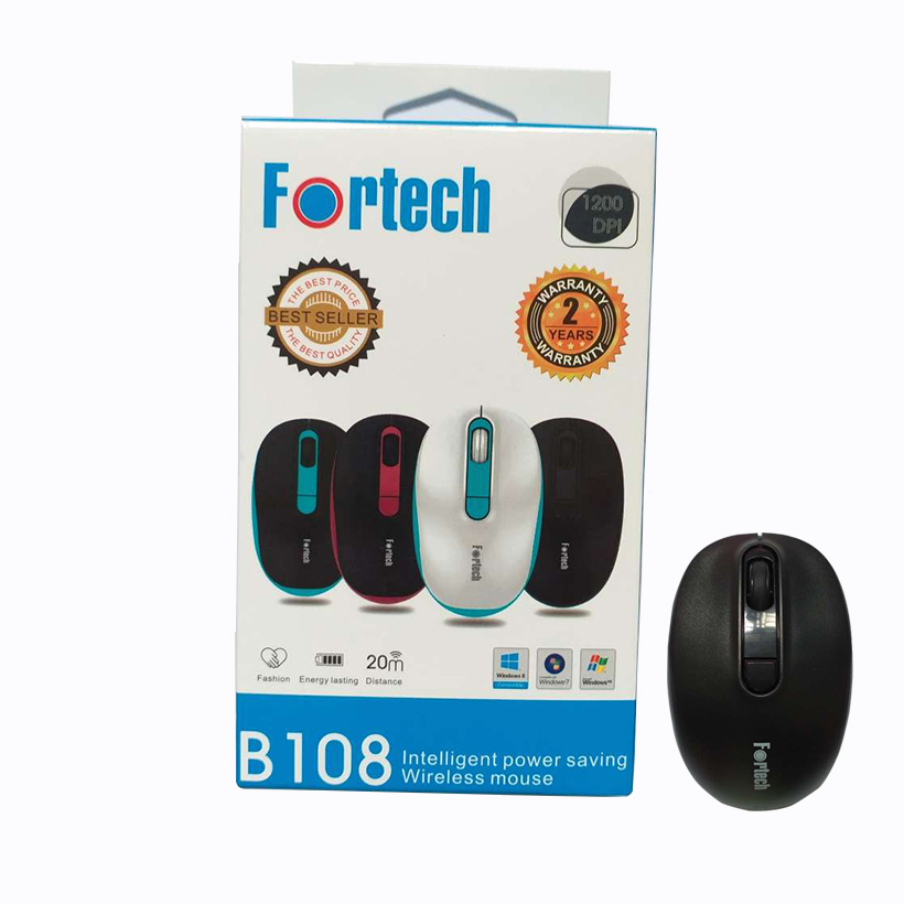 Chuột Không Dây Fortech B108 - Hàng Chính Hãng