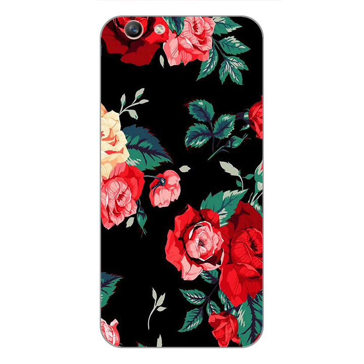 Ốp lưng dẻo cho Oppo F1s _Flower