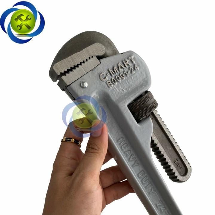 Mỏ lết răng C-Mart B0001-24 loại 24 inch 600mm hàm mở 75mm