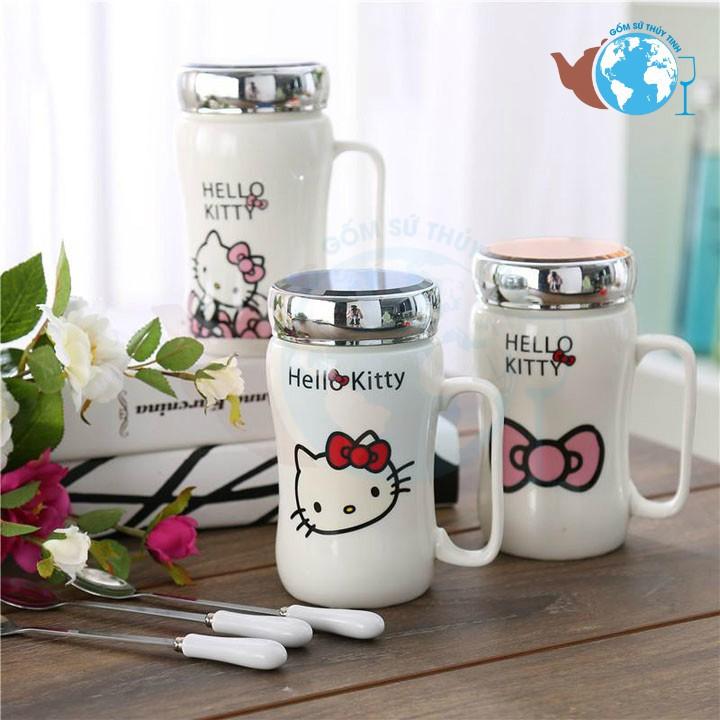 Ly giữ nhiệt nắp gương nhiều hình