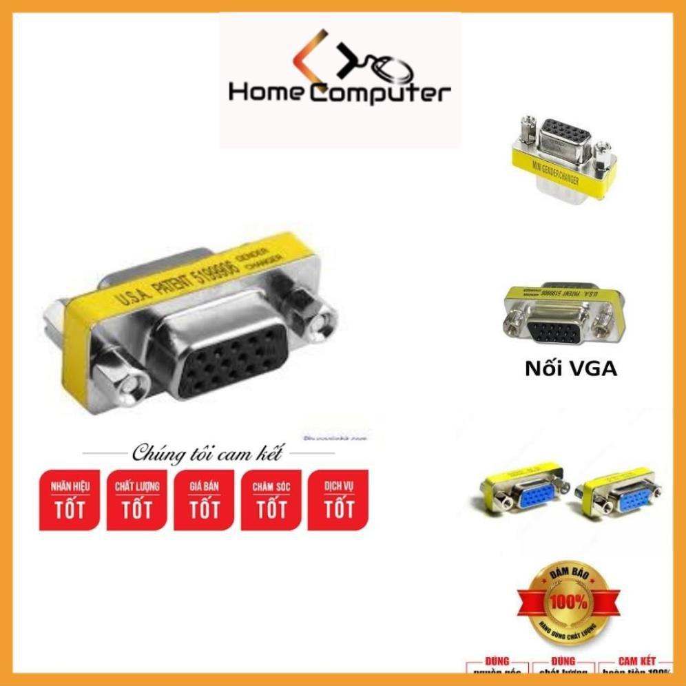 Đầu Nối Vga-Vga, 2 Đầu Âm. Hàng Chuẩn Chất Lượng Tốt Giá Rẻ