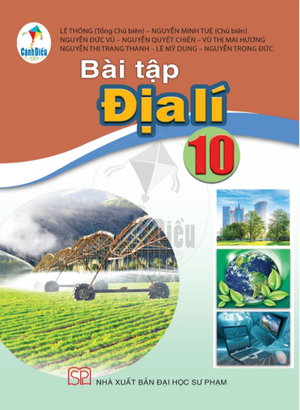 Bài tập Địa Lí lớp 10 (Bộ sách Cánh Diều)