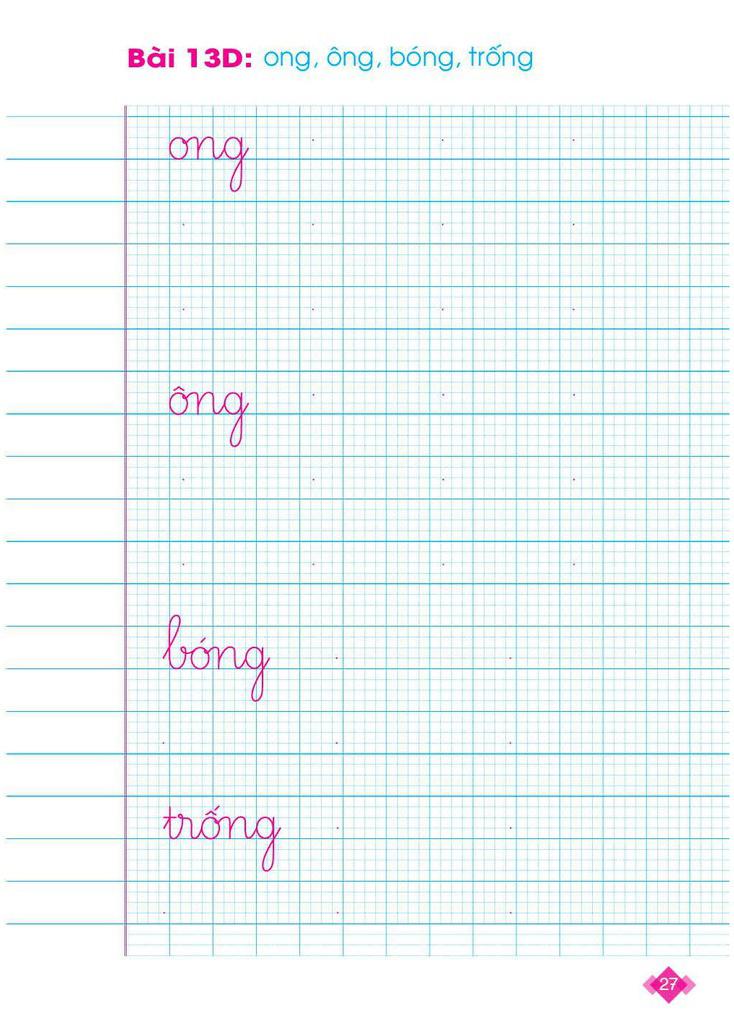 Cùng Học Để Phát Triển Năng Lực - Vở Tập Viết - Quyển 1