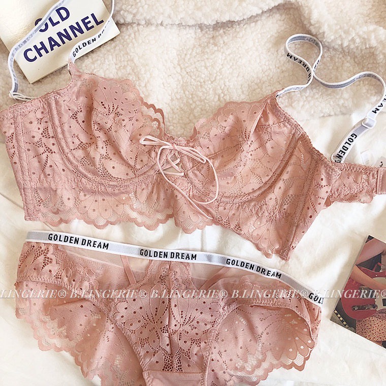 Bộ Đồ Lót Nữ Ren Hoa - B.Lingerie